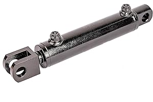 SPARE PARTS HOLLAND Vérin hydraulique double effet avec fourche antérieure et œil fixe postérieu 50/30-500