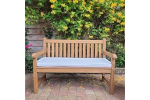 Teck'Attitude Banc en Teck Massif Notting Hill 130 cm