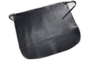 Förster-Fellnest 60x70 cm, extra starke Lederschürze | Bundschürze, Schurzfell in Profiqualität ! Zur Verwendung als Schweißerschürze, Schmiedeschürze, Tischlerschürze, Glaserschürze - Echt Leder