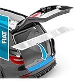 Luxshield laaddrempel beschermingsfolie voor BMW i3 I01 I 2017-2022 - bumperbescherming, krasbescherming, lakbeschermingsfolie - transparant