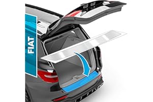 UPROTECT Pellicola Protettiva per Bordo di Carico Set Completo per Fiat 500e 332 I 2020-2024 - Protezione Paraurti, AntiGraffio, per vernice - Trasparente Lucido