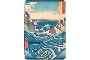 SGKITM Custodia per Amazon Kindle Paperwhite 11ª Generazione 2021 Cover Pelle Silicone Flip 360° Protezione Automatici Svegliati o Sonno Funzione Magnetico Astratto Motivo Cover 6.8" 174 x 125 x 8,1 mm (6)