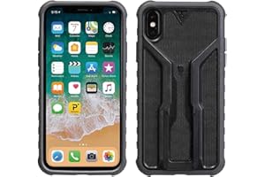 Topeak Smartphone-Hülle:RideCase für iPhone X, ohne Halter, black/gray