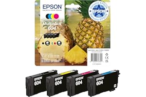 Epson 604 Pineapple, Genuine Multipack, 4-colours Ink Cartridges
