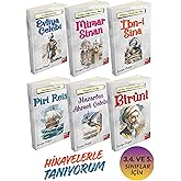 &Ccedil;OCUKLAR İ&Ccedil;İN BİLİM İNSANLARI SETİ (3-5. Sınıflar i&ccedil;in, 6 Kitap Set ) Evliya &Ccedil;elebi, Mimar Sinan, İbn-i Sina, Piri Reis, Haza