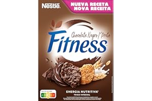 Cereales Nestlé Fitness Chocolate Negro - 1 paquete de 375 g