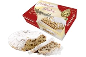 ‎LEBKUCHENWELT Original Dresdner Christstollen 1000g (1Kg) - im Geschenkkarton von LEBKUCHEN WELT