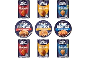 HOUSE OF HAYES Canned Meal Bundle - Contains 3 x Fray Bentos Pies and 6 x Fray Bentos Meatballs Variety