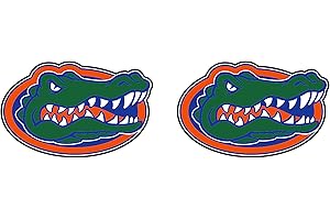 Craftique Florida Gators Decal (REF GATORHEAD 2PACK DECAL (2"), 2 in)