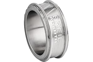 Breil Collezione ABARTH 002, Anello Uomo in Acciaio, Gioiello idee regalo uomo