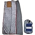 Al-Shahabuddin Rectangular Sleeping Bag for Adults, Winter Camping, up to 10°C, 182 cm Height