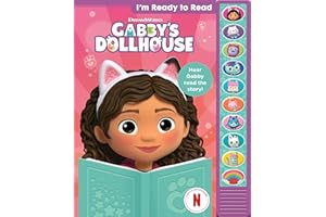 Gabby's Dollhouse - I'm Ready To Read Sound Book - Great for Early Readers - PI Kids