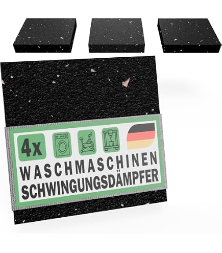 4er-Pack Gummischwingungsdämpfer 50x50x15 Mm – Hart, Rutschfest, Für Klimaanlagen, Kompressoren