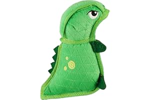 Outward Hound Xtreme Seamz - Zabawka dla psów - piszcząca - pluszowa - ze wzmocnionym wypełnieniem - dinozaur