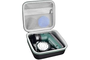 ‎PSOFCAKE PSofcake PSofcake Aufbewahrungsbox-Tasche für Bosch Home and Garden Akku-Reinigungsbürste, Universal-Bürsten-Tragetasche für Akku, USB-Kabel, Reinigungszubehör im Lieferumfang enthalten, nur Aufbewahr