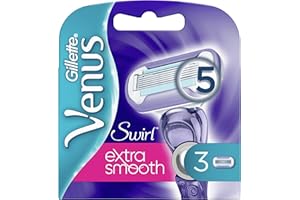 Gillette 7702018401239 hojilla de afeitar - hojillas de afeitar (Mujeres, Gillette, Venus Swirl, Violeta)