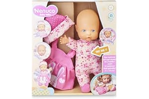 Nenuco - Baby Talks Ci Vestiamo! Bambola con Suoni per Bambine/i da 1 Anno, 700016282