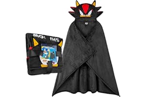 Get Trend 3D Wearable Blanket for Kids, Ultra Soft Cosy Fleece Hooded Throw Blanket, Warm & Lightweight Oversized Fleece Poncho, Gifts for Kids