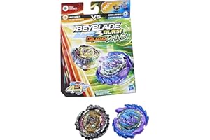 Beyblade Hasbro Hasbro Burst QuadDrive Wrath Fafnir F7 and Berserk Linwyrm L7 Spinning Top Dual Pack - 2 Battling Game Top Toy for Kids Ages 8 and Up