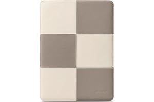 Comfyable Laptop Sleeve 13 Inch Precisely Compatible with MacBook Pro M2 2022 M1 2020-2016 & Mac Air M4 2025 A3240 M3 2024 M2 2022 M1 2020, Genuine Leather Laptop Case for Mac, Cream & Gray