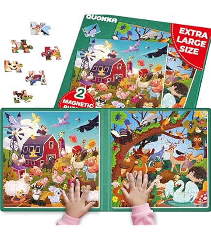 Puzzle 3-in-1 Puzzle per bambini Puzzle magnetico per bambini Puzzle per bambini