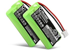 2X CELLONIC Batería Premium Compatible con Siemens Gigaset A120 A14 A140 A145 A160 A165 A245 A240 A260 A265 (700mAh) V30145-K1310-X383,V30145-K1310-X359 bateria de Repuesto,Pila reemplazo,sustitución
