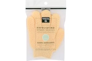 Earth Therapeutics Exfoliating Hydro Gloves, Natural