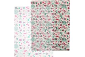 CAXUSD 100Pcs Xmas Grease Proof Paper Liners for Baking Fried Food Sandwich Wrapping Disposable Decorative Paper Liners for BBQ Picnic Food Accessories