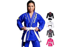 Starpro Ronin BJJ Gi 355 Gramm - Power Baumwollmischung - Weiß und Schwarz - Preshrunk Professional Martial Arts Kimono für Training und Wettkampf - Männer & Frauen