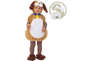 Spooktacular Creations Kostium dla niemowlęcia przytulanki dla szczeniaka Deluxe zestaw dla dzieci Halloween cukierek albo psikus kostium niemowlęcia