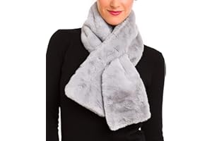 MELIFLUOS DESIGNED IN SPAIN Bufanda y Cuello de Pelo para Mujer: Cuellos de Moda para Otoño e Invierno