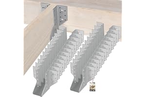 KOTARBAU® 25 x Suspension de Poutre 10,5 x 5 cm | Support de Poutre en Acier galvanisé | Suspension de Poutre en Bois à l'extérieur | Sabot Charpente