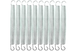 BEITESI Molla Elastica per Trampolino Molla Sostitutiva per Molla Accessori per Trampolino Mini Primavera del Trampolino 216mm/8.5″