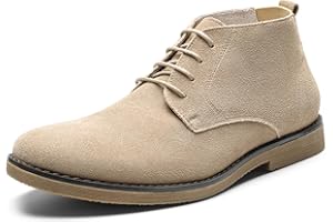 Bruno Marc Bottes Hommes Elégante Bottines Chukka avec Doublure Respirante Confortable