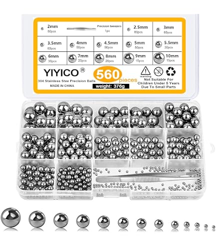 Divers équipement ou accessoire vélo Sourcingmap sourcing map- 100pcs Bille Roulement 5.5mm