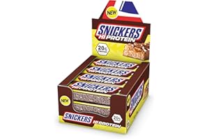 Snickers Batonik Hi-Protein z 20 g białka - 12 batoników x 55 g