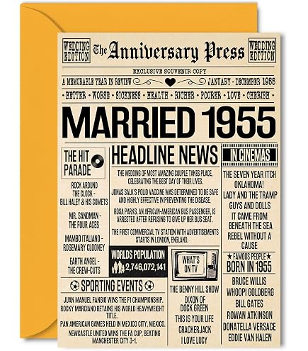 Biglietto Auguri 3D Per 70 Anni Di Matrimonio - Con Busta E Motivi Festosi (Rosa) - 2