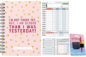 FABULOUS PLANNING Registro de entrenamiento Gimnasio XL & XS Gym, Fitness y Training Diario,Establecer metas, 1000 ejercicios, diario premium (X-LARGE (A5), rosa ".Todavía no existe")