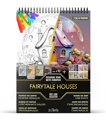 Little Corner: Libro da colorare per adulti e adolescenti con design super carino on
