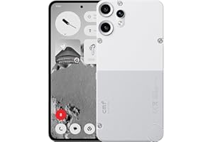 CMF BY NOTHING CMF Phone 2 Pro 128GB - Unlocked 5G Mobile phone with 50 MP rear camera and 20x Zoom, 6,77" FHD+ AMOLED 120 Hz display, 5000 mAh long-lasting battery and Nothing OS 3.2 - White