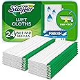 Swiffer® Disposable Wet Cloths, 24 Count, Pack of 1