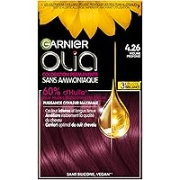 Garnier - Colorazione permanente, senza ammoniaca, agli oli naturali di fiori, violetto profondo (4.26), olia Vivids