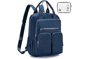BAGROUPS Bagage Cabine 40x30x20 Wizzair，Cabine Avion 40x30x20 Petit Léger Sac à Dos Scolaire Sac de Voyage Sac à Dos collège Sac à Dos Loisir Sac Cabine Valise Cabine Femmes, Bleu