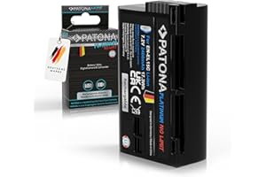 PATONA Platinum Batteria EN-EL15C VFB12802 2400mAh Compatibile con Nikon EN-EL15b EN-EL15 Z8 Z7II Z6II Z5 D7000 D7500 D600 D800 D850 (no para Zf)