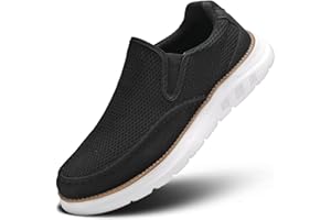 KEEZMZ Herren Boot Schuhe Casual Loafers Slip On Walking Kleid Sneakers Mesh Business Oxfords Arbeit Leichte weiche Sohle