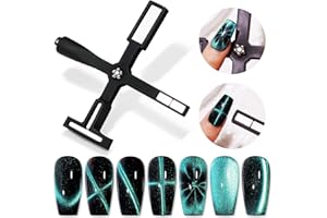 SUPWEE 5 w 1 zestaw narzędzi do paznokci, magnes do paznokci, wielofunkcyjne pisaki magnetyczne z silikonowym etui ochronnym, 3D Nail Art, magnes do zdobienia paznokci, akcesoria DIY