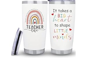 Merclix Teacher Mug 20Oz Best Teacher Gifts for Women Birthday Thank You Teacher Gifts Teacher Leaving Gifts for Men Gifts for Teachers from Students Teacher Christmas Gifts