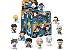 Funko Mystery Mini - Tanjiro Kamado - Demon Slayer - 1 av 12 att samla - Stilar varierar - Samlingsbar vinylfigur - Presentidé - Officiell Merchandise - Leksaker för barn och vuxna