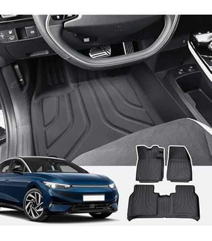 ELMASLINE 3D rubberen matten & kofferbakmat set voor MG4, variabele laadvloer - onderste positie (Luxury/Comfort/XPOWER/Trophy Extended Range pakket), accessoires kofferbakmat