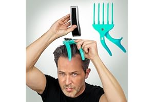Cut and Trim Your Own Hair at Home with Ease Using Grip and Trim. Use with Your Hair Clippers Men, Hair Cutter Kit, Self Haircutting, DIY Haircutting.